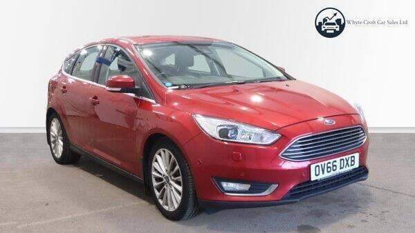 2016 Ford Focus 1.0T EcoBoost Titanium X Euro 6 (s/s) 5dr Hatchback Petrol Manual