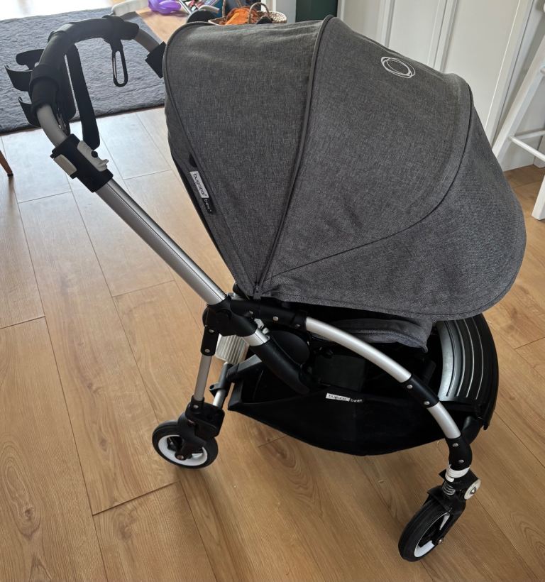Bugaboo Bee 5 Pushchair with Wheeled Board - Grey