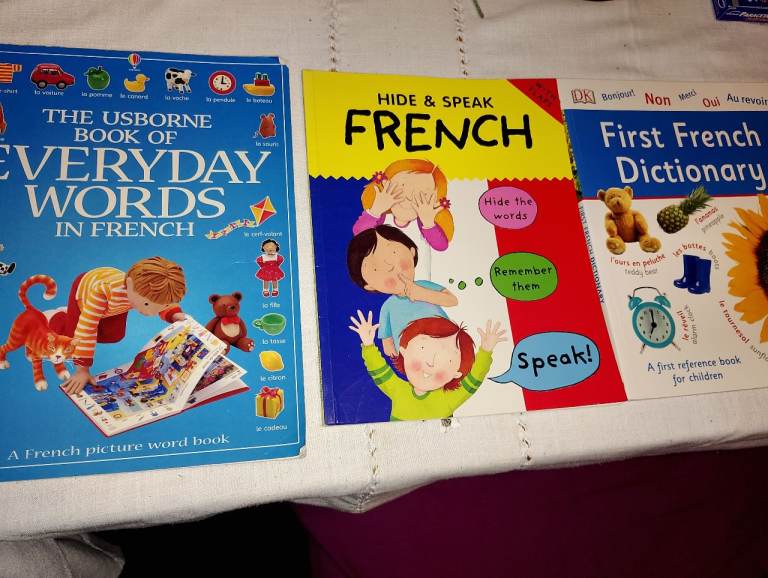 Learn French books for kids
