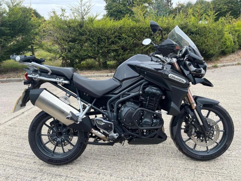 2013 13 TRIUMPH EXPLORER 1215 BLACK TIGER 1200 ADVENTURE TOURER 