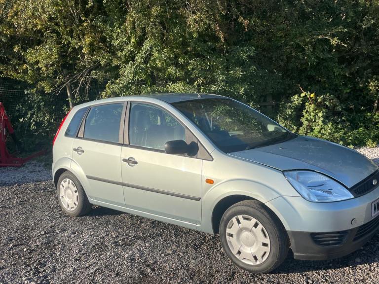 FORD FIESTA 1.4 LX TDCI 04 REG GREEN 5 DOOR GENUINE 44K MILES MOT SEPTEMBER 10TH 2027 TAX £35