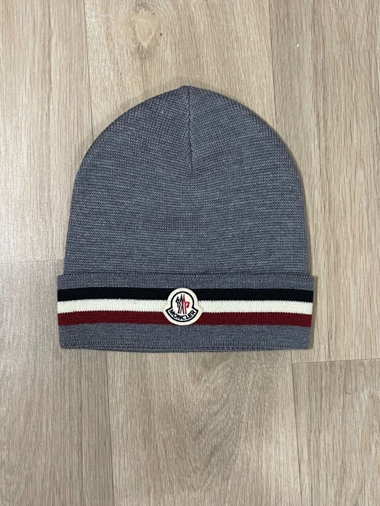 Moncler tri colour beanie 