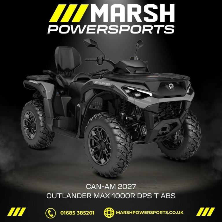 Can-Am Outlander MAX 1000R DPS T ABS 2027 - Can-Am Main Dealer - Order Now!