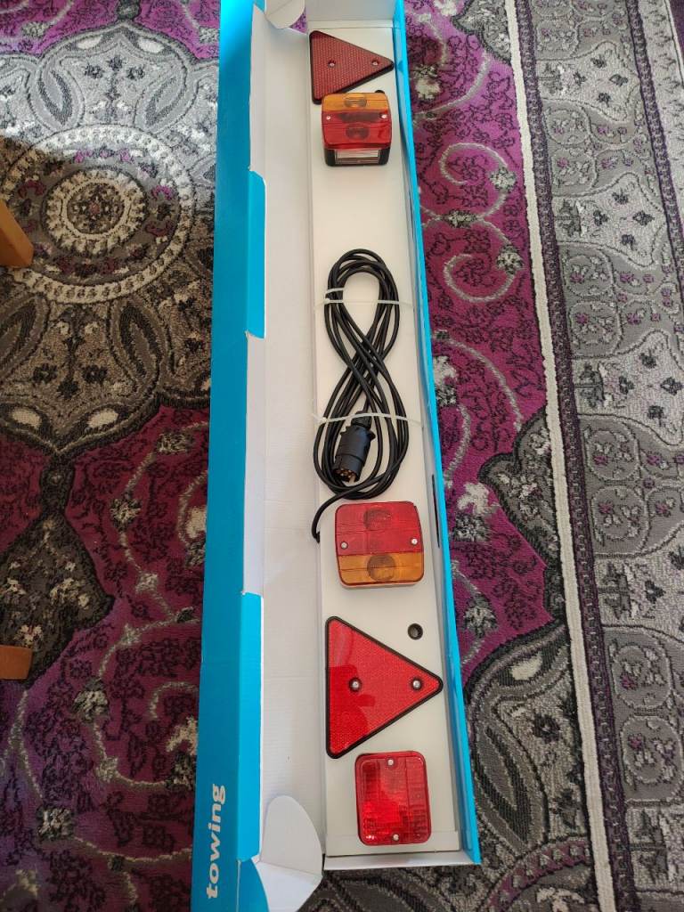 Ring trailer lighting board 