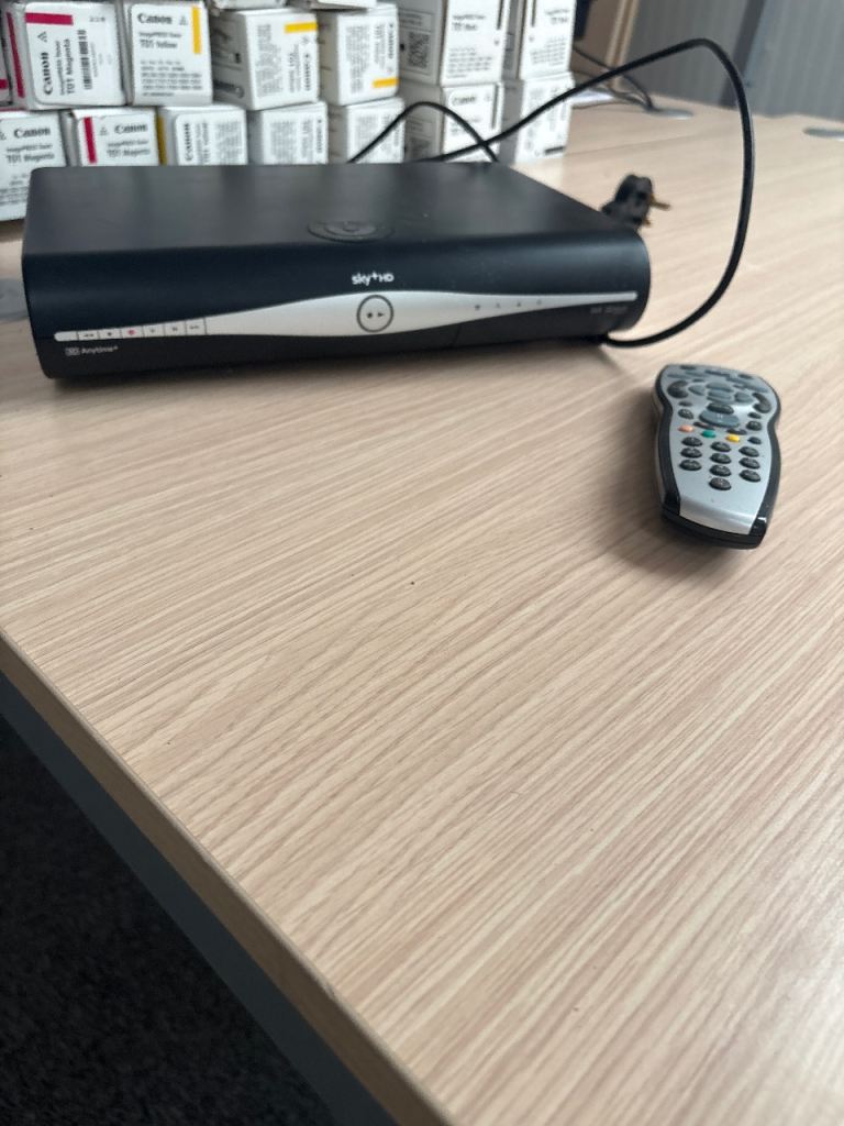 Sky+ HD Box with Remote Control – Good Condition