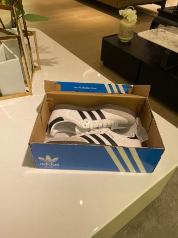 adidas Samba OG Cloud White Core Black Size 4.5 | in Islington, London |  Gumtree