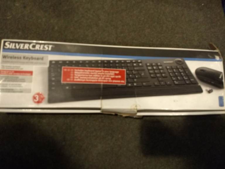 Silvercrest wireless Keyboard plus mouse
