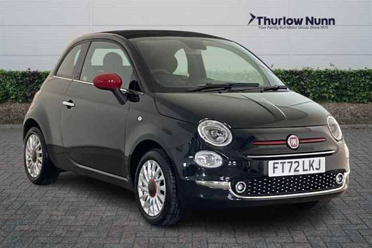 2023 Fiat 500 1.0 Mild Hybrid Red 2dr CONVERTIBLE PETROL Manual