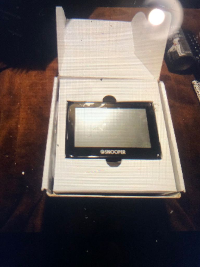 Snooper 2 sat nav 