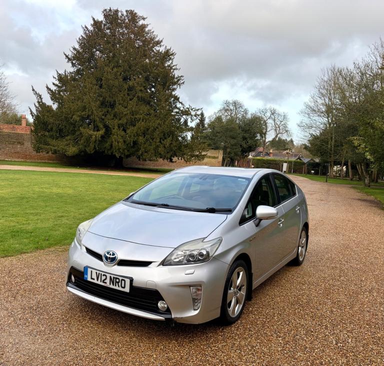 2012 Toyota Prius 1.8 VVTi T Spirit 5dr CVT Auto HATCHBACK Petrol/Electric Hybrid Automatic