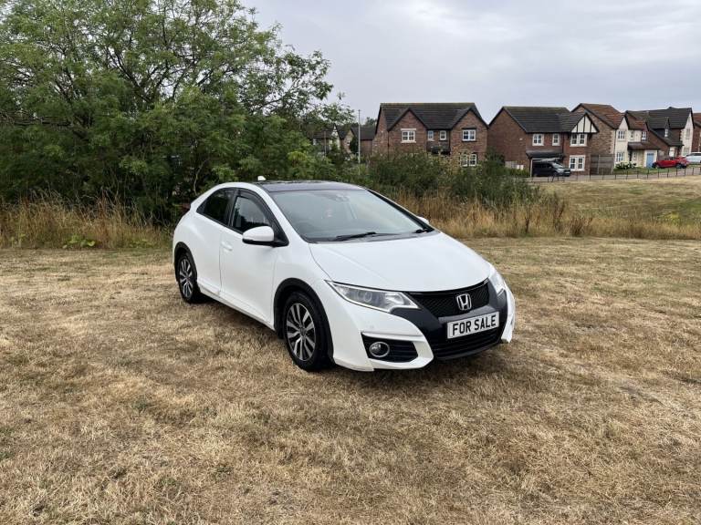 2016 HONDA CIVIC I-DTEC SR 6SPD HATCHBACK £20-TAX MOT-27 FSH 2-KEYS FREE UK DELIVERY