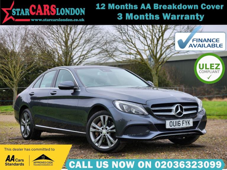 2016 Mercedes-Benz C Class 2.0 C350e 6.4kWh Sport (Premium Plus) G-Tronic+ Euro 6 (s/s) 4dr SALOO...