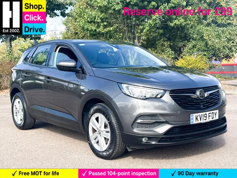 Vauxhall Grandland X 1.2 Turbo GPF SE SUV 5dr Petrol Manual Euro 6 (s/s) (130 ps) Petrol Manual
