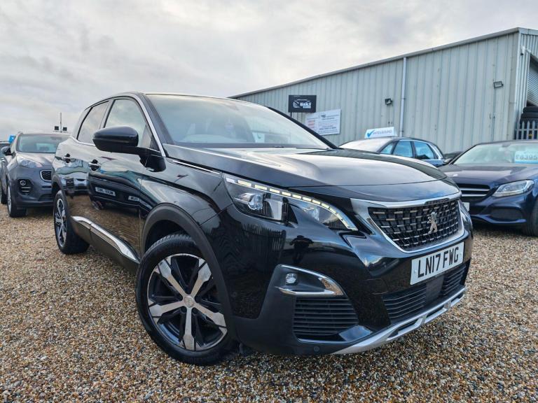 2017 Peugeot 3008 1.2 PureTech GT Line Euro 6 (s/s) 5dr HATCHBACK Petrol Manual