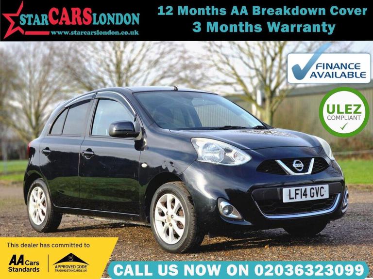 2014 Nissan Micra 1.2 Acenta CVT Euro 5 5dr HATCHBACK Petrol Automatic