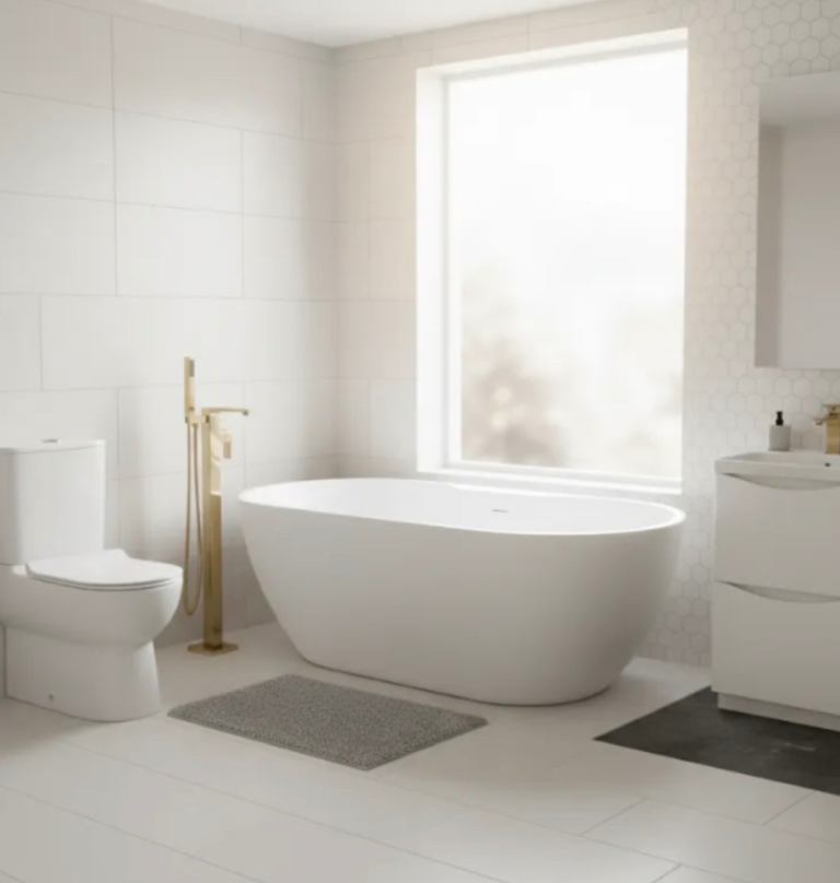 Happi Complete Freestanding Bath Suite in Brushed Brass⭐️ Now £1000👀🥳🥳