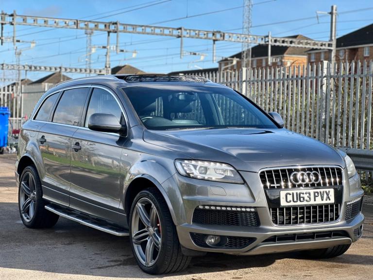 2013 Audi Q7 3.0 TDI 204 Quattro S Line Plus 5dr Tip Auto ESTATE Diesel Automatic
