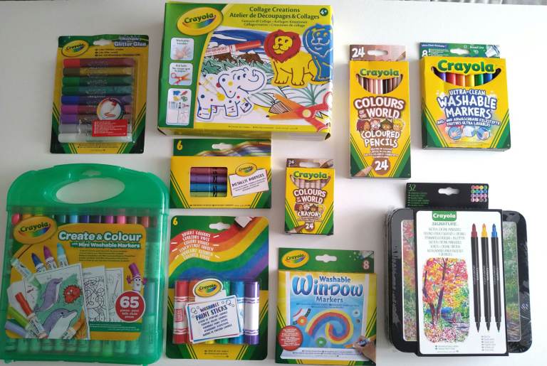 NEW. Bundle. Crayola Art Supplies Bumper Pack and individual sale.