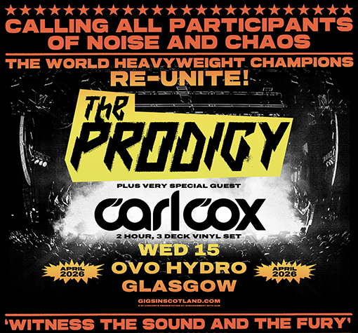2 x standing tickets- Prodigy - Hydro