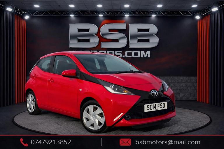 2014 Toyota AYGO 1.0 VVT-i X-Play 5dr HATCHBACK PETROL Manual