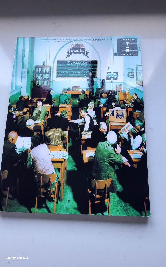 Oasis Guitar Music The Masterplan