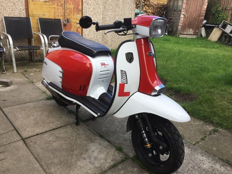 Royal alloy 125cc scooter, 2019 reg, may deliver.