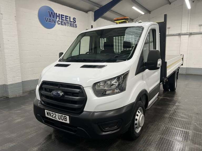2022 Ford Transit 2.0 350 EcoBlue Leader Dropside 2dr Diesel Manual RWD L4 Euro 6 (s/s) (130  Dro...