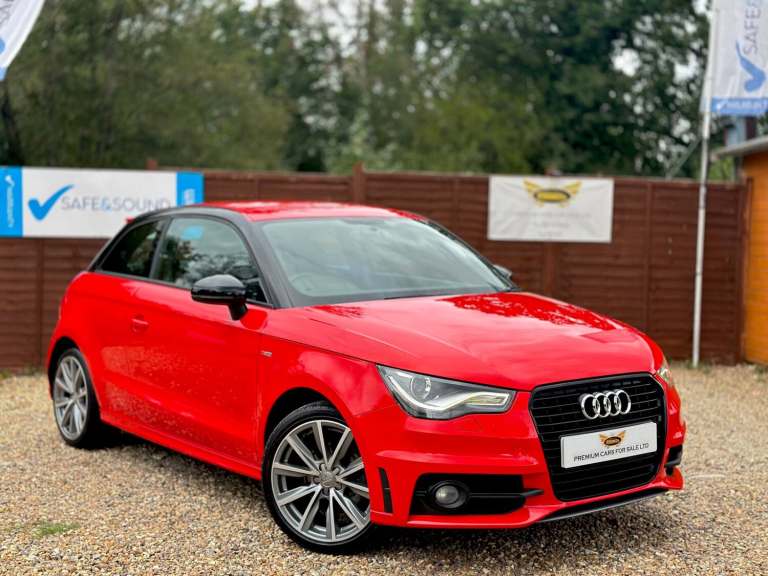 2014 Audi A1  1.4 TFSI S line Style Edition Hatchback 3dr Petrol Manual Red 122ps HATCHBACK Petro...