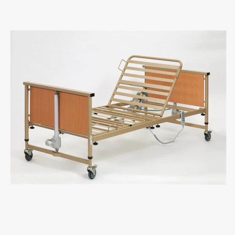 Burmeier Fully Electric Adjustable profile Bed with Wheels & Mattress