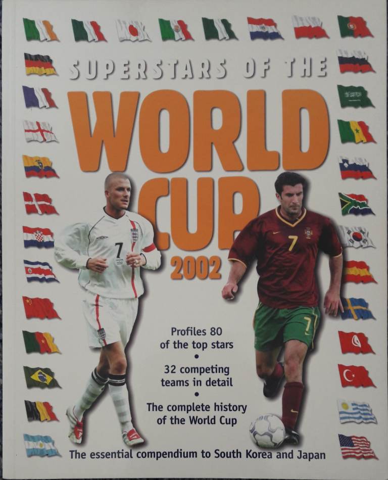Superstars of the Fifa World Cup 2002 Football Books/book – post or collect