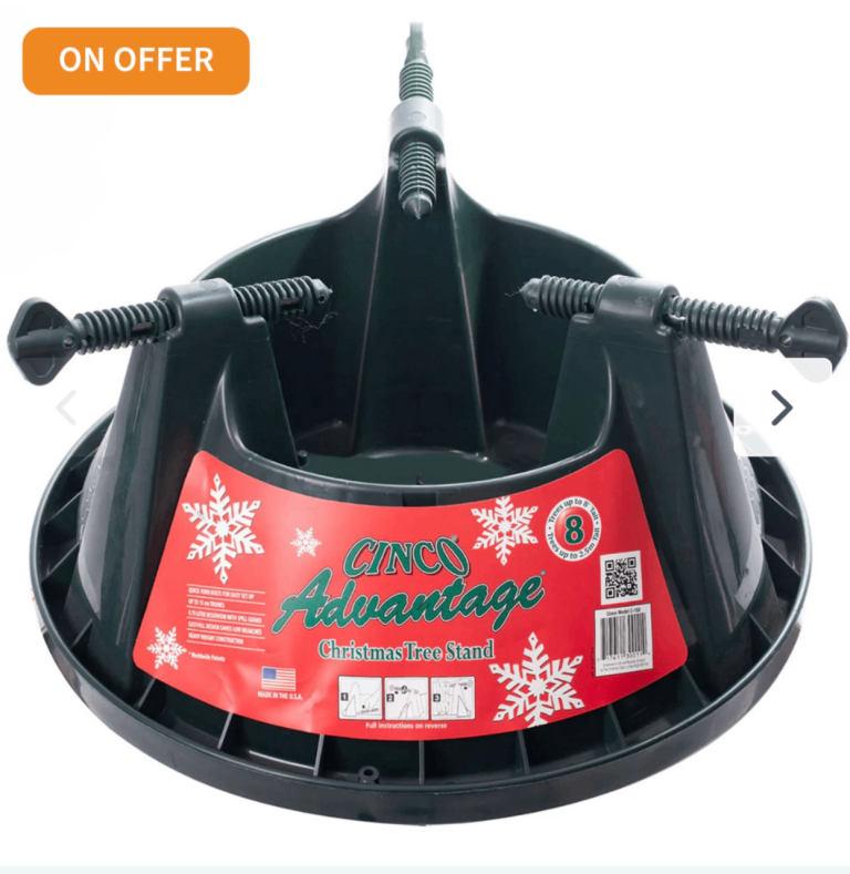 Cinco Real Christmas tree stand holder decoration 