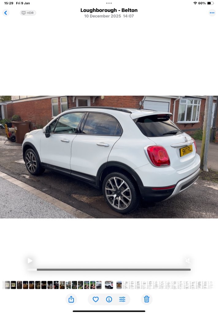 Fiat, 500X, Hatchback, 2017, Manual, 1368 (cc), 5 doors