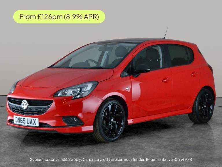 2019 Vauxhall Corsa 1.4i SRi VX Line Nav Black Hatchback 5dr Petrol Manual Euro 6 (s/s) (90 ps) H...