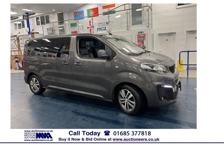 2018 Peugeot Traveller ALLURE 2.0HDI BLUE 150PS 8 SEAT MINIBUS (EURO 6) -------------------------...