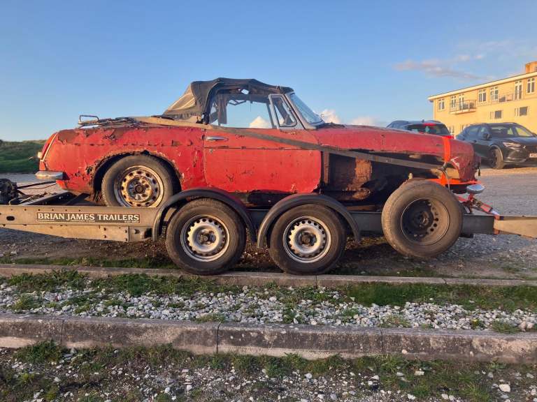 1966 Mgb Roadster FIA Narrow Tunnel Project 
