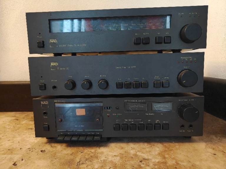 NAD Amplifier, Tuner and Tape deck