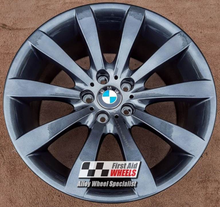 R220CG Swap BMW 6 SERIES 4X 19'' GENUINE STYLE 218 GRAPHITE GREY ALLOY WHEELS