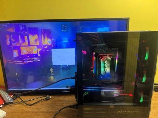 PC project RGB Gaming king AMD Ryzen 7 5800x 32GB DDR4 3600 512GB SSD NVIDIA Asus graphic card