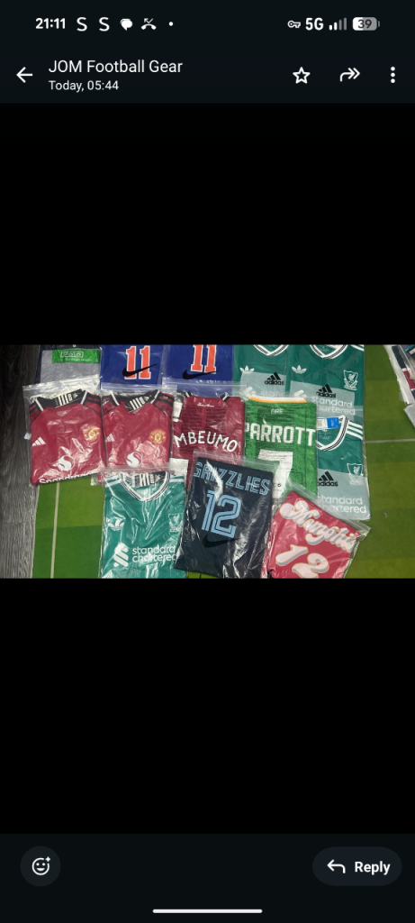 image for Football kits current & retro