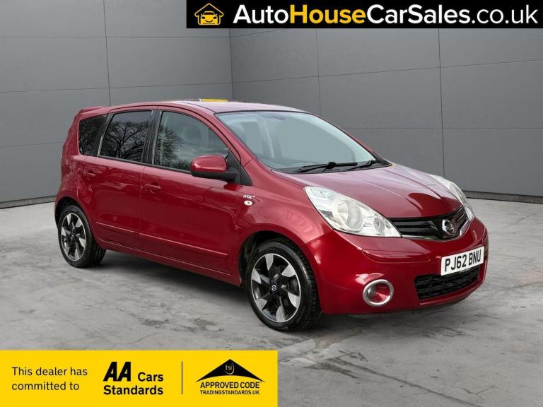 2012 Nissan Note 1.6 16V n-tec+ Auto Euro 5 5dr MPV Petrol Automatic