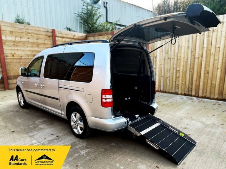 2014 Volkswagen Caddy Maxi Life 5 Seat Auto Wheelchair Accessible Disabled Access Vehicle WAV MPV...