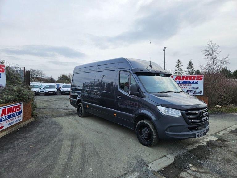2024 ON 24 PLATE MERCEDES BENZ SPRINTER 317 PREMIUM CDI LWB AUTO 68K ULEZ FREE 