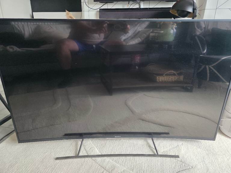 Curved  sony 55 not working