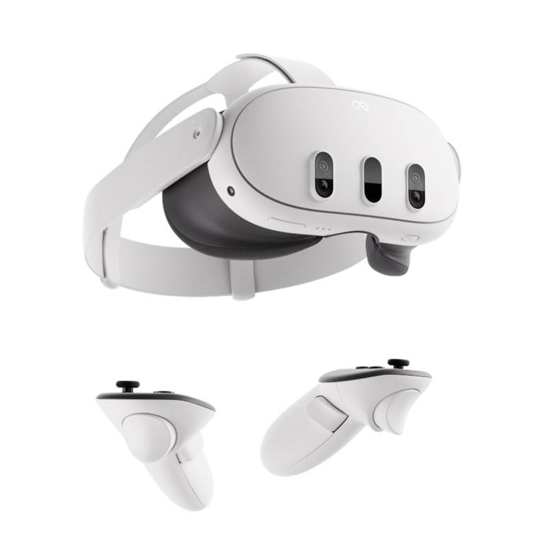 Meta Quest 3 512GB VR Mixed Reality Bundle Elite Battery Strap Charging Dock
