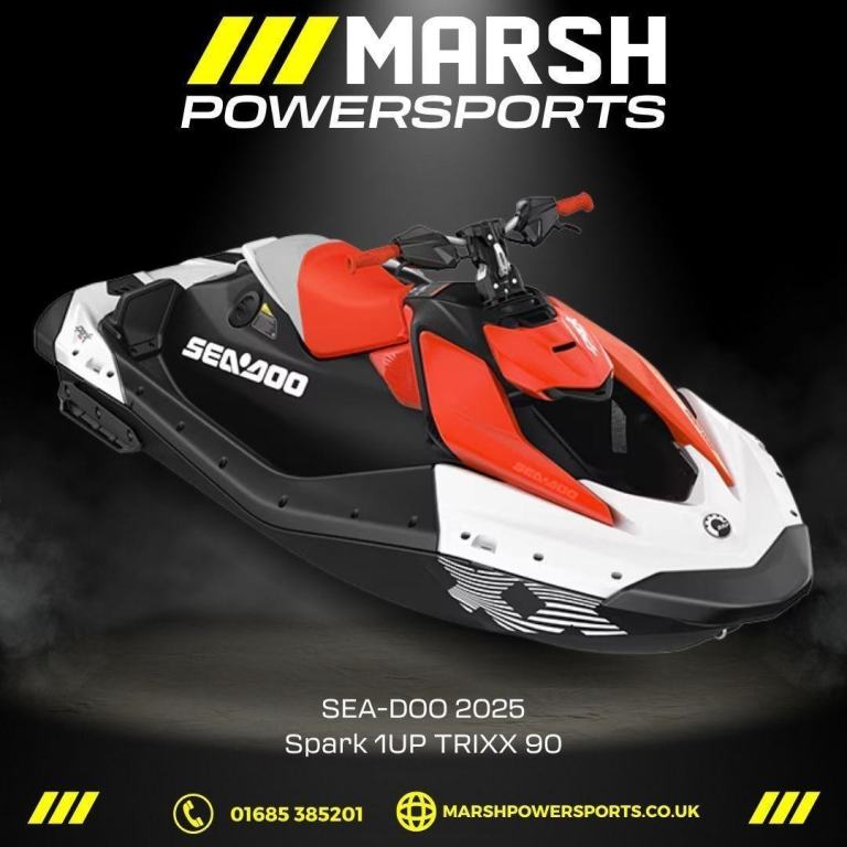 Sea-Doo Spark 1UP Trixx 90 2025 - Sea-Doo Dealer -NOW 1700 OFF! Ext Warranty!