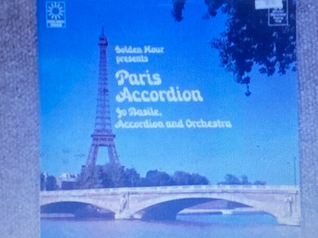 Jo Basile-Paris Accordion Vinyl Record **AS NEW**