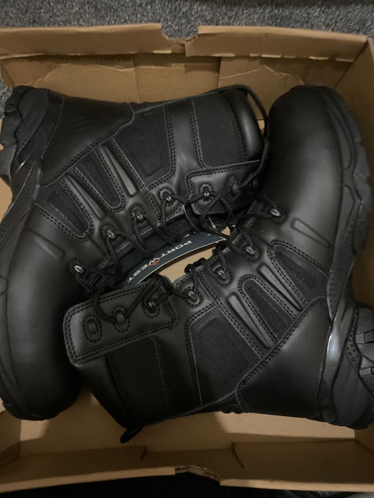 portwest steelite taskforce boot s3 hro fw65 Uk size 8 black 