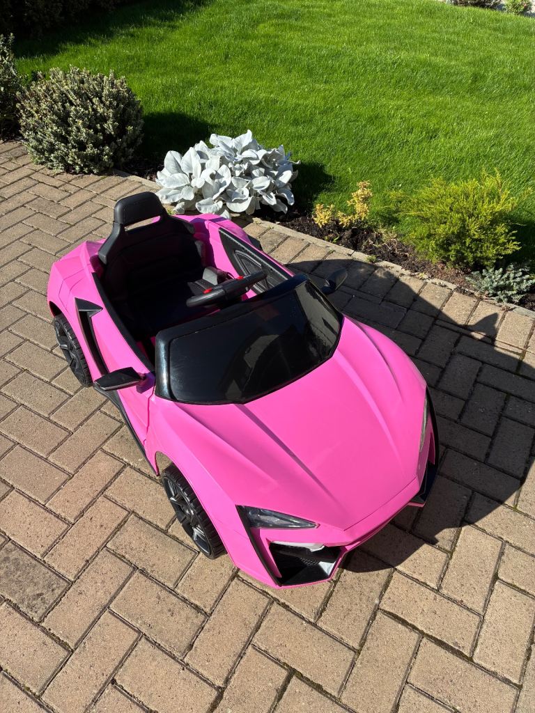 Kids Pink Lamborghini Ride On Car
