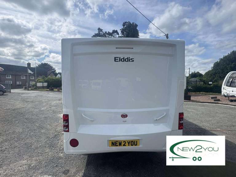 2012 Elddis Avante 574 4 Berth Fixed Singles Caravan - STOCK E131
