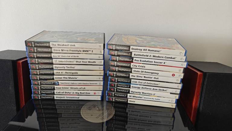 22 x PS2 games in various conditions